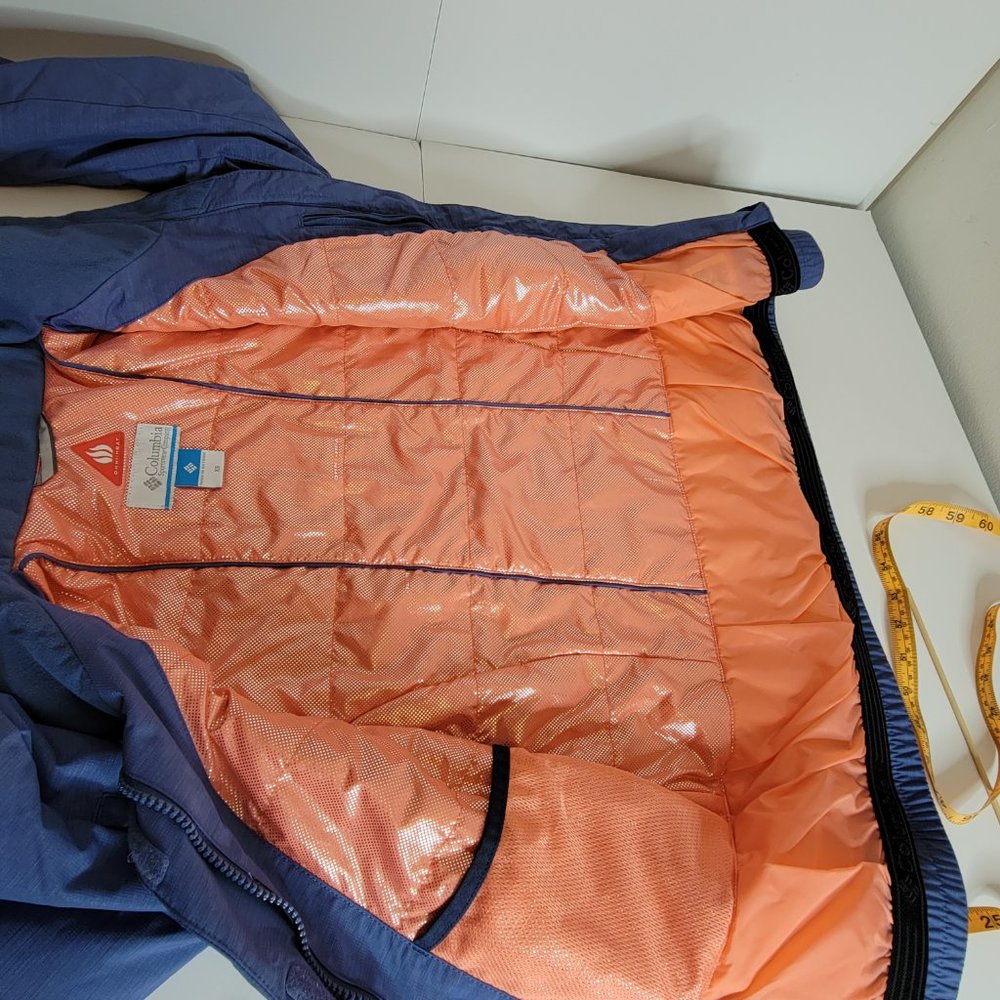 Columbia Ski-Snowboard Jacket Omni-Heat Tech Womens Blue /Orange Size XS - Picture 11 of 15